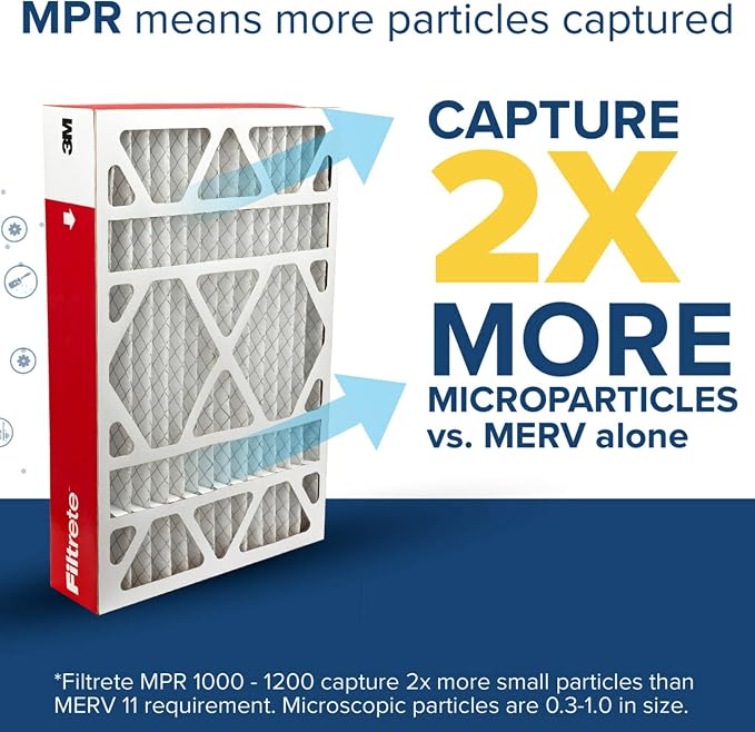 Filtrete 20x25x5 AC Furnace Air Filter, MPR 1000, MERV 11, Fits Lennox Devices - Image 4