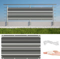 Privacy Screen 9.8' x 13.1' Durable and UV Resistant Outdoor Privacy Screens by AYLFBFU