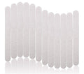 50pcs Wooden Nail Files 180/240 Grit for Natural Nail, Bending Without Breaking