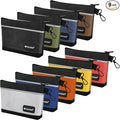 TICONN Tool Pouches with Zipper, 1680D Oxford Small Tool Bags, Waterproof Utility Bag Zipper Pouch for Tool Organizers and Storage (9 Pack Small)