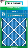 Filterbuy 11.25x23.25x1 Air Filter MERV 13 Optimal Smoke & Allergy Defense by Filterbuy