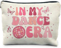 Dance Makeup Bag, Dancer Gifts, Dance Teacher Gifts, Dance Stuff, Dance Team Gifts, Dance Stuff Accessories, in My Dance Era Cosmetic Bag Makeup Pouch