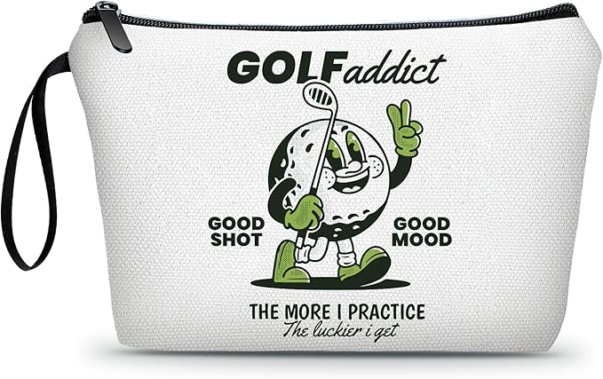 Golf Accessories for Women,Small Golf Bag,Female Golfer Gifts,Funny Golf Gifts,Makeup Bag for Purse,Golf Party Favors,Golf Bag Women,Golf Gifts