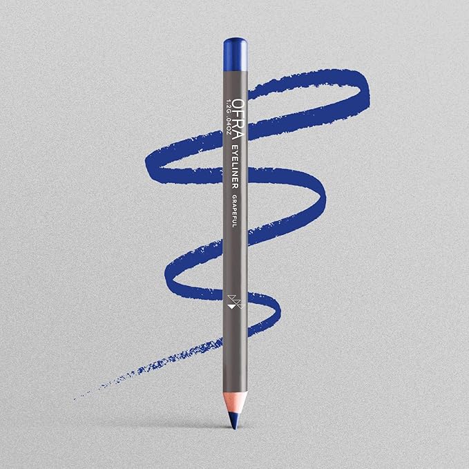 Ofra Eyeliner Pencil - Grapeful | Precision Purple for Bold, Long-Lasting Looks | Waterproof Smudge-Proof Formula | Easy Glide Application for Intense Definition and All-Day Wear