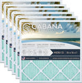 Cabana Filters 6-Pack 16x16x1 MERV 13 AC Furnace Air Filter by CabanaAirFilters