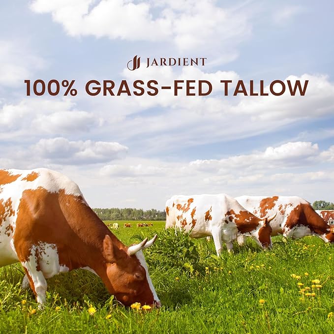 Beef Tallow Honey Balm for Skin: 100% Grass-Fed Beef Tallow Moisturizer For Face and Body - Organic Moisturizer Cream with Olive Oil Manuka Honey for Eczema and Dry Skin 2OZ