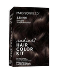 Madison Reed Radiant Hair Color Kit | 3.5NNN Darkest Brown-Black (Ravenna Brown) 100% Maximum Gray Hair Coverage | Permanent Hair Dye for Resistant Grays | PPD-Free & Ammonia-Free |1 Pack