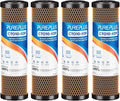 1 Micron 2.5" x 10" Whole House CTO Carbon Water Filter Cartridge Replacement by PUREPLUS