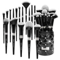 Bueart Design 16Pcs Makeup Brushes Set with Classic Holder,Premium Ultra Soft Professional Make up Brushes for Foundation,Blush,Powder,Highlighter,Contour,Eyeshadow