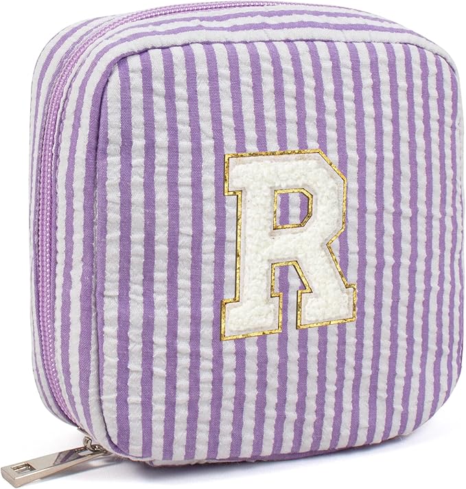 LETGO Gifts for Girls Teen Girl - Pink Preppy Makeup Bag Best Friend Birthday Gifts Teacher Gifts for Women Wedding Gifts Bridesmaid Gifts Daughter Teacher Wife Gifts Teen Girl Gifts