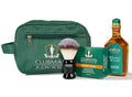 Clubman Pinaud Shave Essentials Set, Dopp Kit with Whiskey Woods After Shave, Shave Soap, and Shave Brush, 1 Set