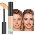 Full Coverage Liquid Concealer, Foundation Makeup for Older Women, Covers Blemishes & Under-Eye Circles, Spots, Matte Finish, Hydrating Primer for Correct, 0.06 fl oz, Vegan & Cruelty-Free 06#WarmTan