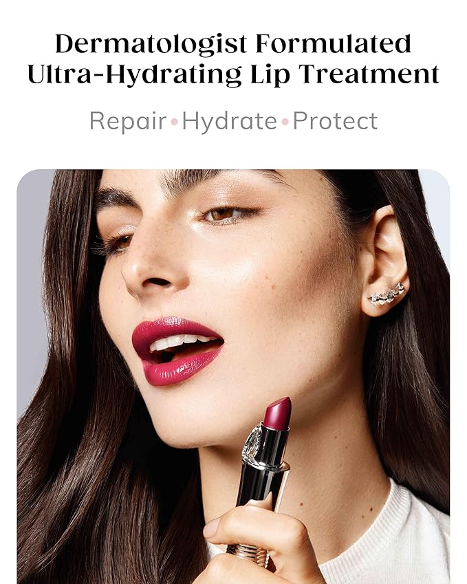 KAPLANMD Perfect Pout SPF Lipstick – Anti-Aging Lipstick with SPF 30, Hyaluronic Acid & Maxi-Lip Peptide – Moisturizing Color for Dry Lips – Non-Sticky Cruelty-Free Formula – ROXBURY