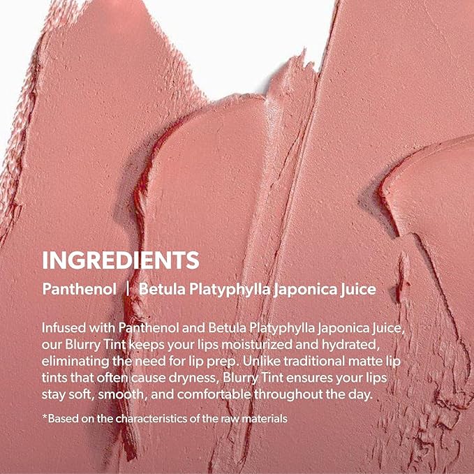 Entropy Charm Tint Blurry Line - Makeup for Soft, Blurred Finish | Lightweight, Long-Lasting Tint for Natural Look G6 Poudre Gem
