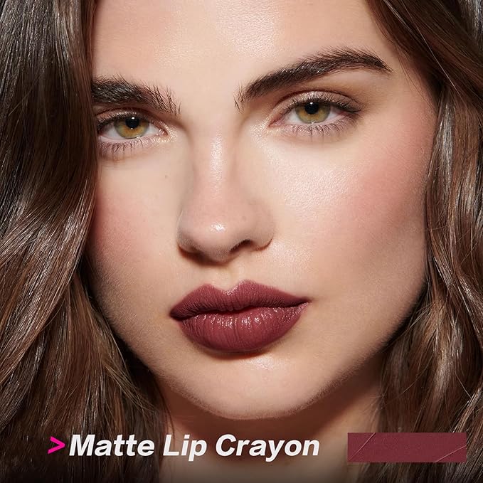 FOCALLURE Ultra Chic Lipstick,Rich Vitamin E Lip Crayon,Lightweight Color without Drying or Fading,Long Lasting Waterproof Lips Makeup,STIZZA