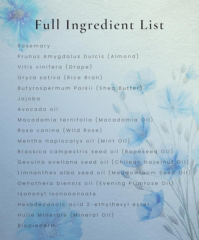 Chosen Hair Oil, Rosemary Essential oil & Mint Hair Oil, Split Ends & Dry Scalp Treatment - Made with Rice Bran &Essential Oils for strengthening, Moisturizing & Encouraging Healthier Hair