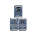 One With Nature Activated Charcoal Soap 4oz 3-Pack – Detoxifying and Exfoliating Charcoal Soap Bar with Dead Sea Salt for Face & Body, for Men & Women