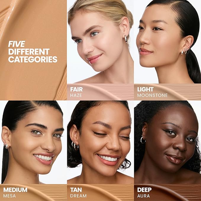 Wonderskin Hyper-Bond Serum Foundation – Waterproof, Transfer-Proof, 24HR Longwear Face Makeup with Niacinamide & Hyaluronic Acid – Lightweight, Natural Finish, Vegan & Cruelty-Free (Spell)
