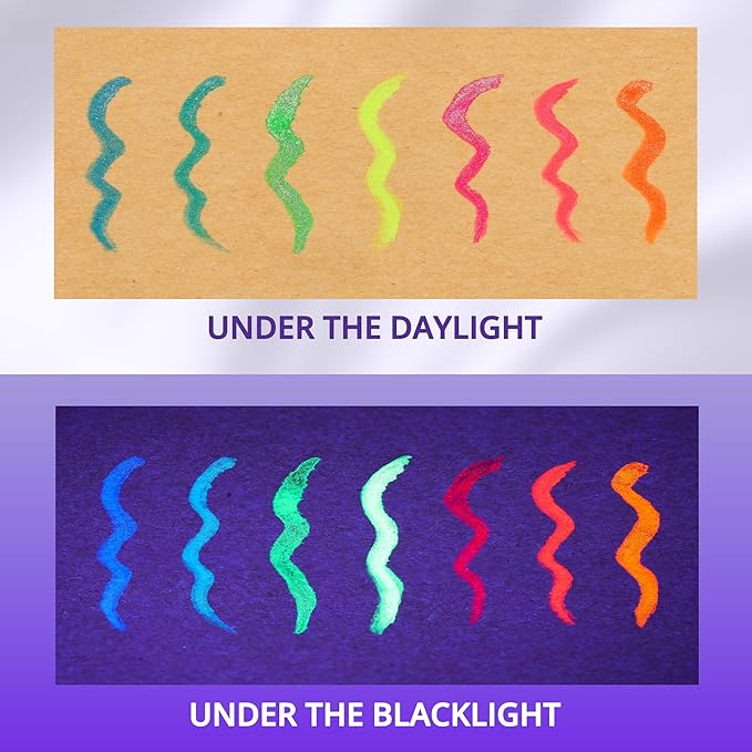 Metallic Neon Liquid Eyeliner, Glitter Neon Colored Eyeliners Pen, High Pigmented, Waterproof Smudge-Proof and Long-Lasting Metallic Eye Makeup for Halloween Christmas,Shimmer Red
