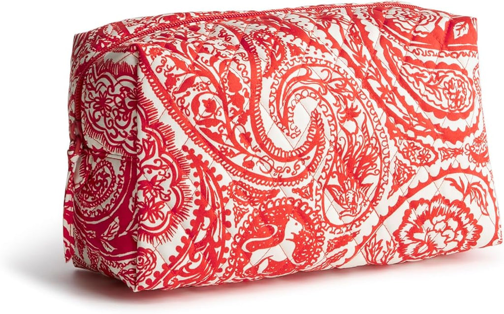 Premium Cotton Large Cosmetic Makeup Bag