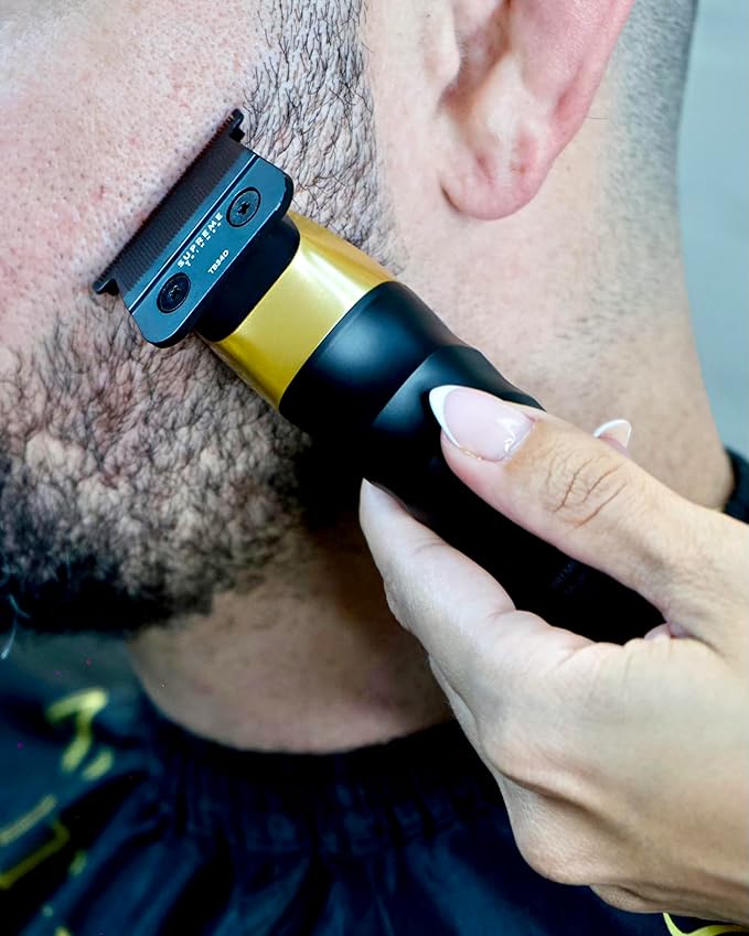Supreme Trimmer 2Spee ST622 – Cordless Beard & Hair Trimmer for Men | 2-Speed Motor, 180 Min Runtime, Zero-Gap Adjustable Blade, Digital Display, Removable Blade Design