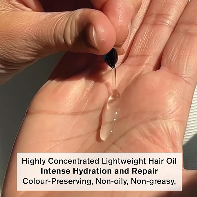 Hydrating Hair Oil Capsules – Leave-In Serum for Dry Damaged Hair, Color Protection w/ Argan, Hyaluronic Acid & Ceramides | Mineral Oil, Alcohol & Paraben Free, Vegan | Frizz Control & Shine | 15Ct