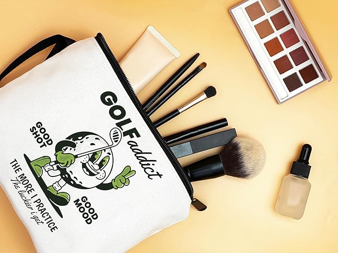 Golf Accessories for Women,Small Golf Bag,Female Golfer Gifts,Funny Golf Gifts,Makeup Bag for Purse,Golf Party Favors,Golf Bag Women,Golf Gifts