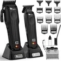 Fagaci Professional Hair Clippers for Men with Superior Precision, Brushless Motor Barber Clippers and Trimmers Set, 5X Longer Sharpness Hair Cutting Kit, Mens Haircut Cordless Clipper for Barber