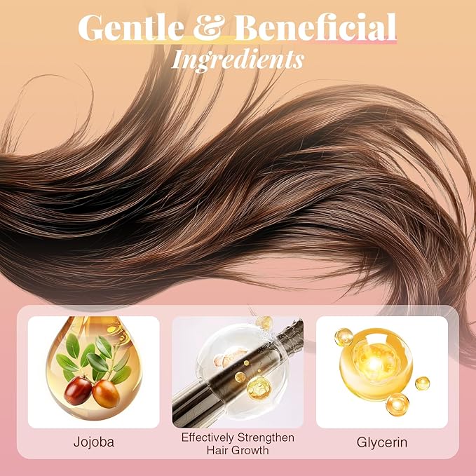 EJW Hair Oil Travel Size – Keratin & Jojoba Hair Treatment Oil with Long Last Fragrance – Smooths Frizz, Repairs Split Ends, Adds Shine & Softness for Healthy Hair- 1 fl oz