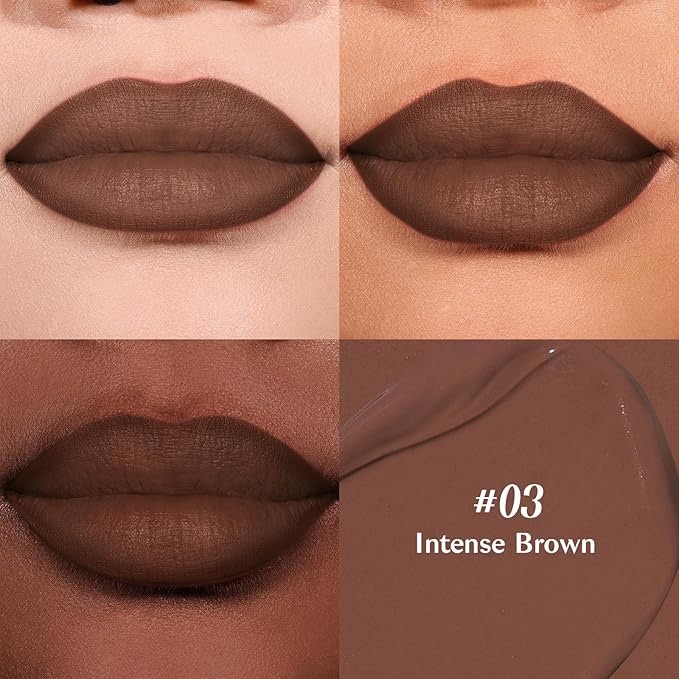 bayfree 2-IN-1 Lip Liner and Lip Stain, High Pigmented Long Lasting Velvet Lip Tint, Well-Defined Lipliner, Weightless Waterproof Not Animal Tested, Matte Finish Makeup