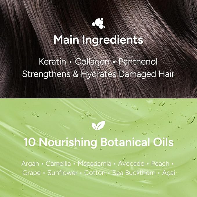 Perfumed Hair Oil & Serum 2-in-1 – Korean Essence Oil for Frizzy, Dry, Damaged Hair & Glass Hair Shine – Argan Oil & Amino Acids – Sulfate & Paraben-Free – Sweet Fresh Pear, 100ml / 3.38 fl oz