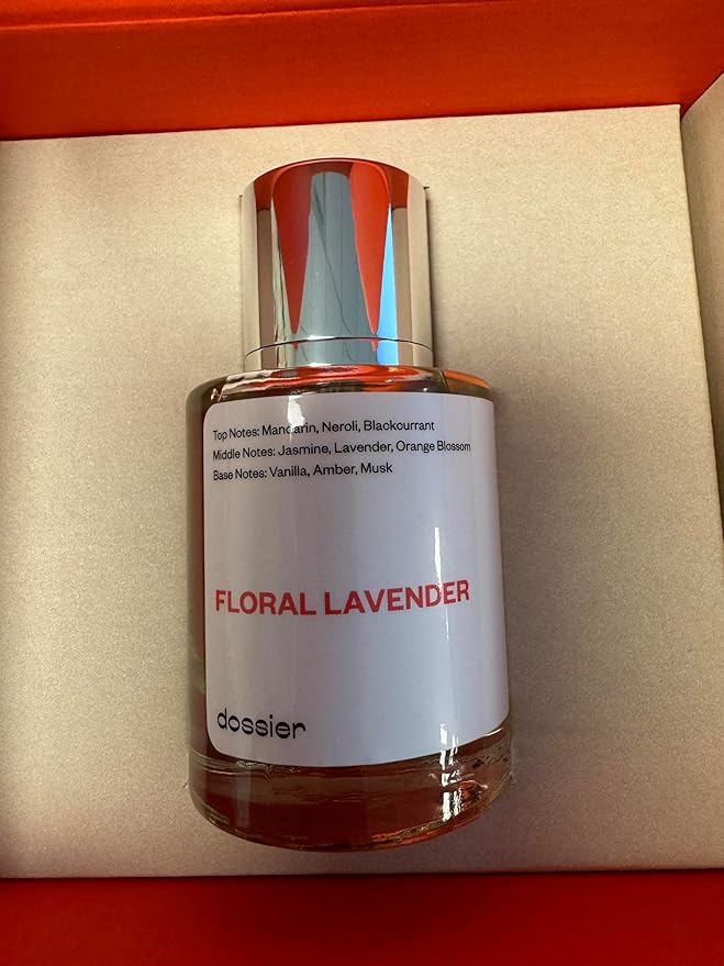 Dossier - Floral Lavender - Eau de Parfum - Inspired by YL's Libre - Perfume Luxury - Pure Infused - Paraben-Free - Vegan - For Women - Fragrance 1.7 Fl oz (Spray 50ml)