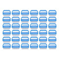 Superio Nail Scrubber Brush - All-Purpose Stiff Cleaning Brush for Fingernails, Toe, Foot & Hands - 24 Pack