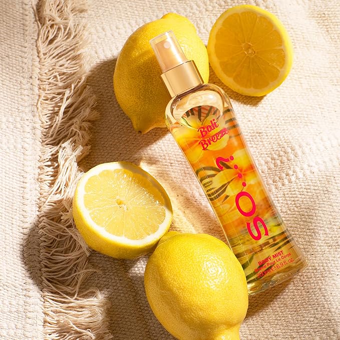 So...? Bali Brezze Body Mist for Women - 6.9 oz Body Mist - Pack of 2