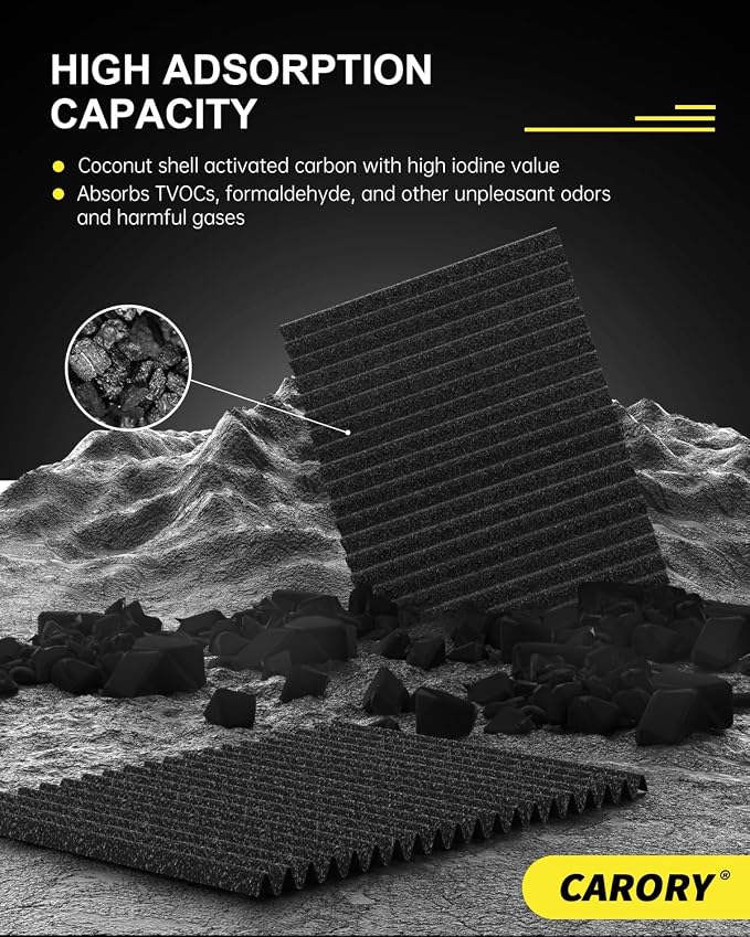 2 Pack Cabin Air Filter w/Activated Carbon - Image 6