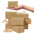 Australian Botanical Soap, 6.6 OZ, Oat Milk with Cloudberry, Triple Milled Bars made with a Natural Soap Base and Enriched with Organic Shea Butter, Pack of 8