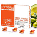 Anti Frizz Hair Oil Capsules – VICE-VERSA CURLS Vegan Leave-In Serum for Curly & Frizzy Hair w/Coconut, Avocado, Vitamins, Biotin & Hyaluronic Acid. Color Protection & Heat Protectant – 15 Ct