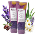 Saavy Naturals Body Wash Lavender Chamomile Plant-Based Ingredients| Made In USA | Sensitive Skin Body Washl Organic Formula With Coconut Oil, Shea Butter, And Aloe Vera - 8.5 Fl Oz, 2 Pack