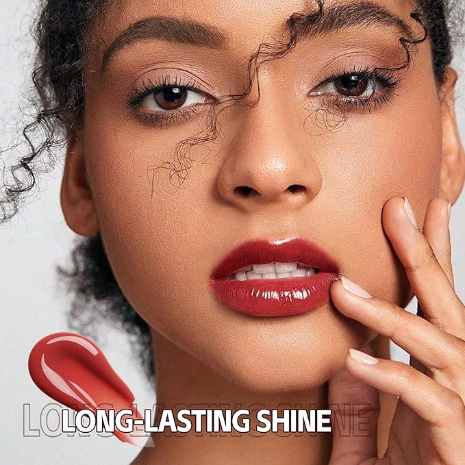 3D Voluming Lip Gloss Long Lasting Moisturizing Lip Gloss for Women Shine and Glowy Finish Lip Makeup