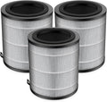 JF100 Replacement Filter, 3-in-1 Pre-Filter, HEPA and Activated Carbon by WILERDA