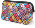 Cosmetic Bag Waterproof Neoprene Zipper Pouch Travel Portable Toiletry Makeup Bags Organizer Case for Women and Girls