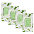 Body Prescription Makeup Cleansing Wipes - Gentle and Effective Face Wipes, 50 Count (Pack of 4), Aloe Vera