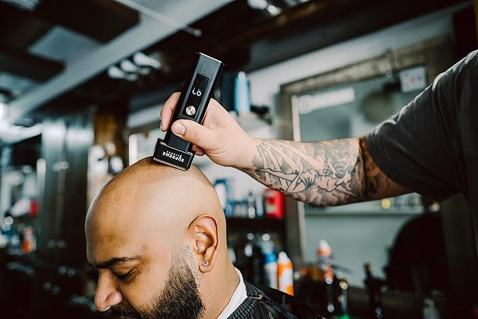 Supreme Trimmer 2-in-1 T-Fader Foil Shaver & DLC T-Shaper Trimmer Set | ST5206 Beard Trimmer STF501 Electric Razor | Travel Hair Trimmer | Black