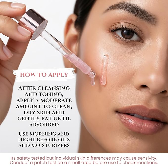 PDRN Pink Peptide Serum with Salmon DNA, EGF, Argireline & Matrixyl 3000 – Pink PDRN Serum Skin Care for Glowing Skin – Anti-Aging, Hydrating, Brightening Skincare with Argireline Peptide Matrixyl