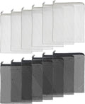 Pawfly 12 Pack Black & White Aquarium Filter Media Bags, Fish Tank Fine Mesh Bag by Pawfly