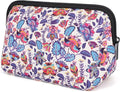 Cosmetic Bag Waterproof Neoprene Zipper Pouch Travel Portable Toiletry Makeup Bags Organizer Case for Women and Girls