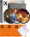 K&F CONCEPT 67mm Star Filters Kit 4 Points 6 Points 8 Points Cross Screen by KFCONCEPT