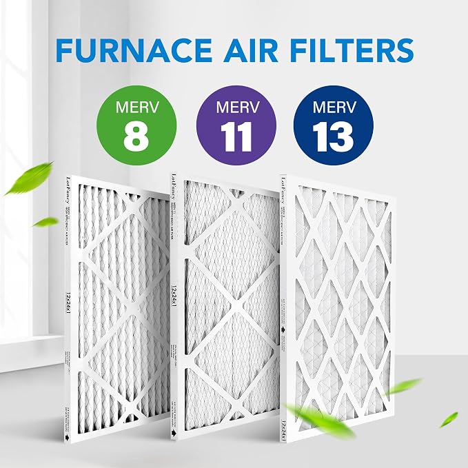 LotFancy 12x24x1 Air Filter MERV 8 4-Pack, Electrostatic Pleated Furnace & AC - Image 8