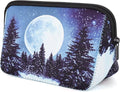 Cosmetic Bag Waterproof Neoprene Zipper Pouch Travel Portable Toiletry Makeup Bags Organizer Case for Women and Girls