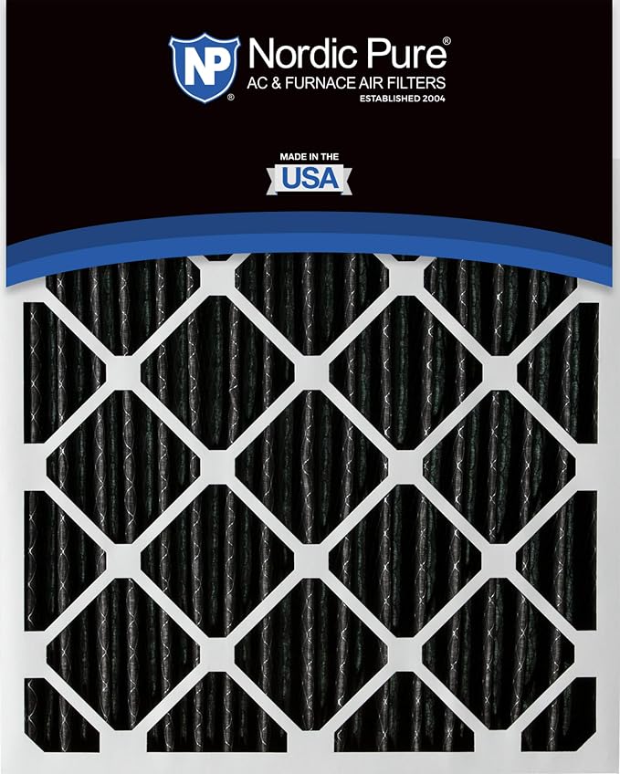 Nordic Pure 20x25x1 Furnace Air Filters MERV 8 Pleated Plus Carbon 12 Pack - Image 5